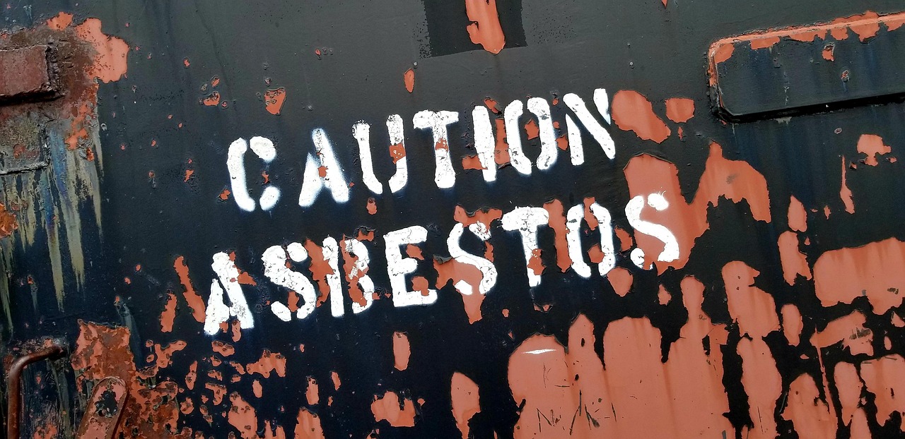 sign, caution, asbestos, spray paint, military site, abandoned, decay, asbestos, asbestos, asbestos, asbestos, asbestos